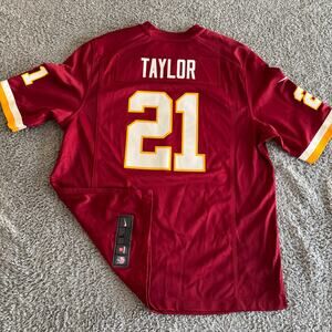 Nike Sean Taylor NFL Washington Redskins #21 On Field Game Jersey Men's Size L